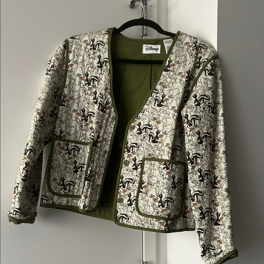 Disney Floral Patterned Bambi Jacket